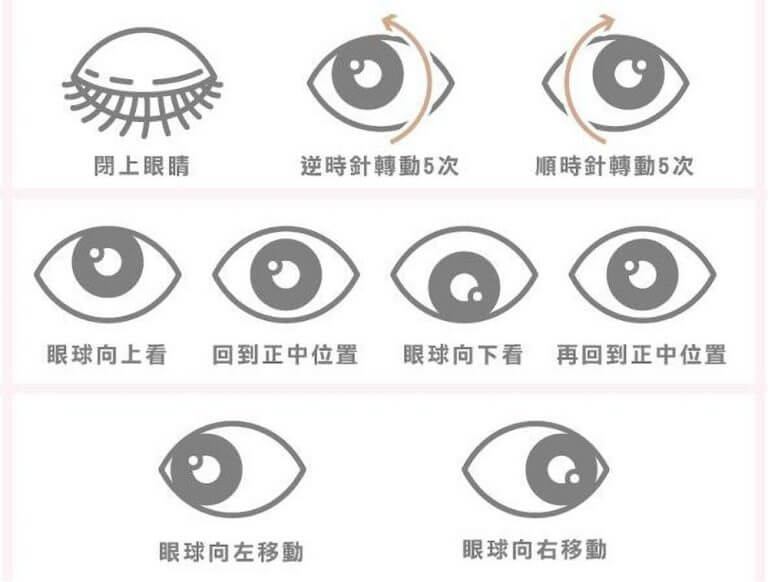 想去黑眼圈先消除眼部疲勞!簡單的眼部運動超有效